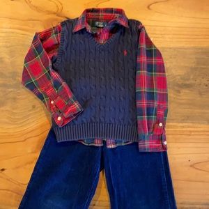 Outfit 7 years polo Ralf Lauren 7 years old boy